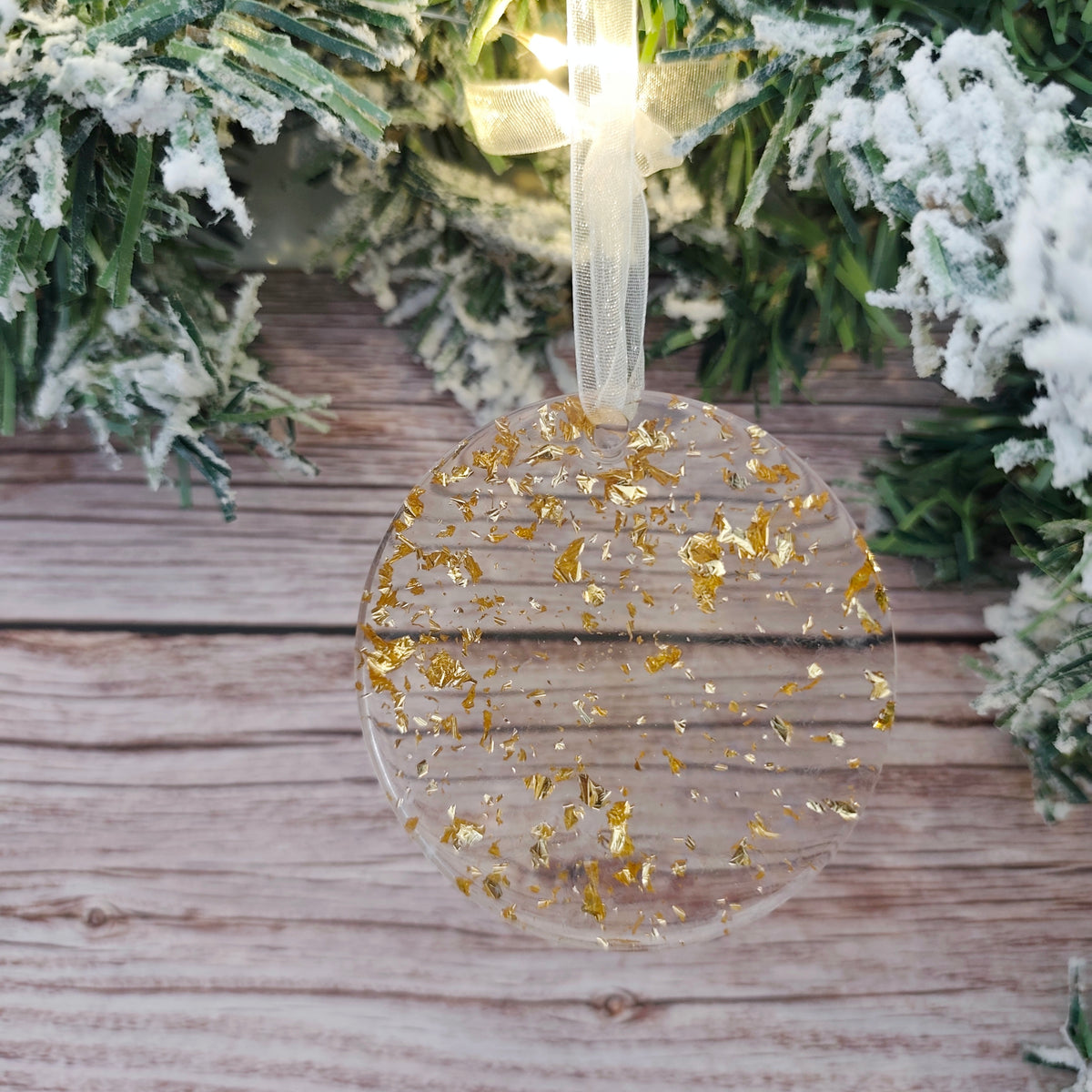 Boules de Noël en résine