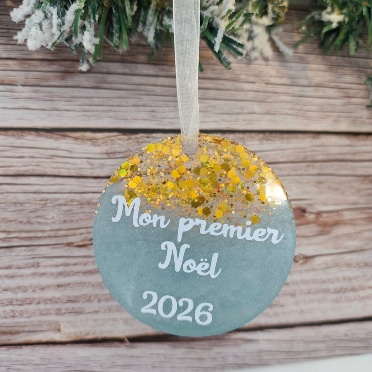 Boules de Noël en résine